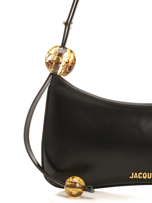 IL BISOU PERLE Structured Leather Shoulder Bag - Image 5