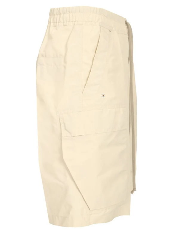 Drawstring Cargo Shorts - Image 3