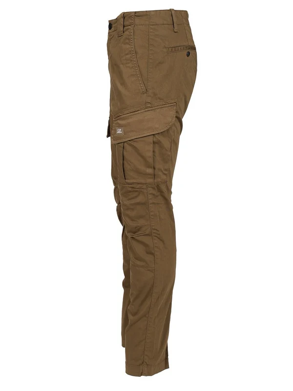 Logo Patch Stretch Cargo Pants - Image 3