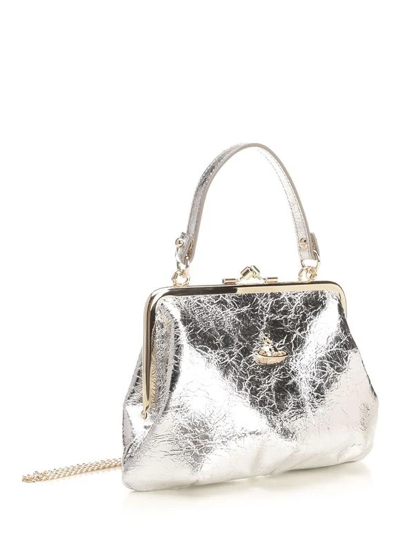 GRANNY FRAME Leather Tote Bag - Image 2