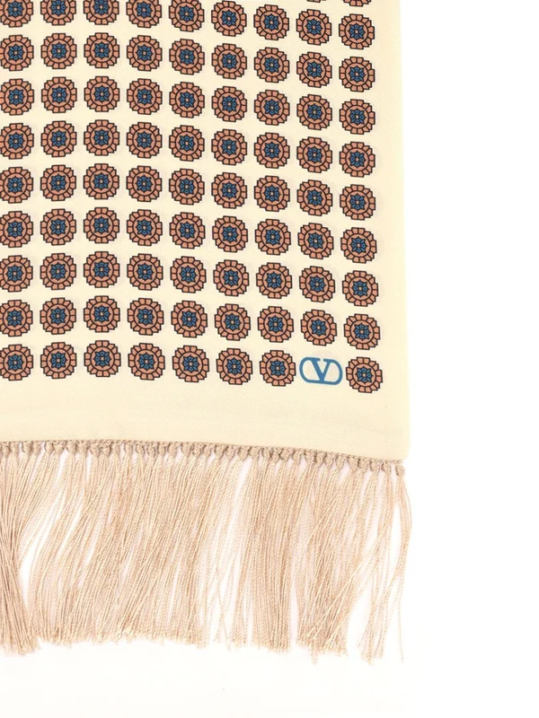Fringe Silk Muffler - Image 2