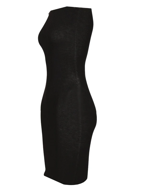 ATHENA Wool Knit Dress - Image 3