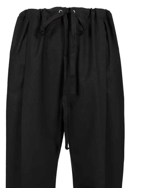 TRENTON Baggy Fit Wool Trousers - Image 4