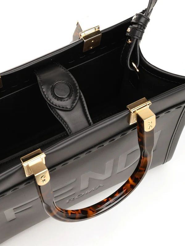 SUNSHINE Small Leather Tote Bag - Image 4