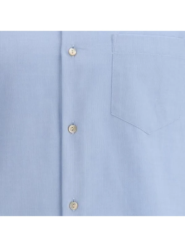 Web Detail Collar Cotton Shirt - Image 2
