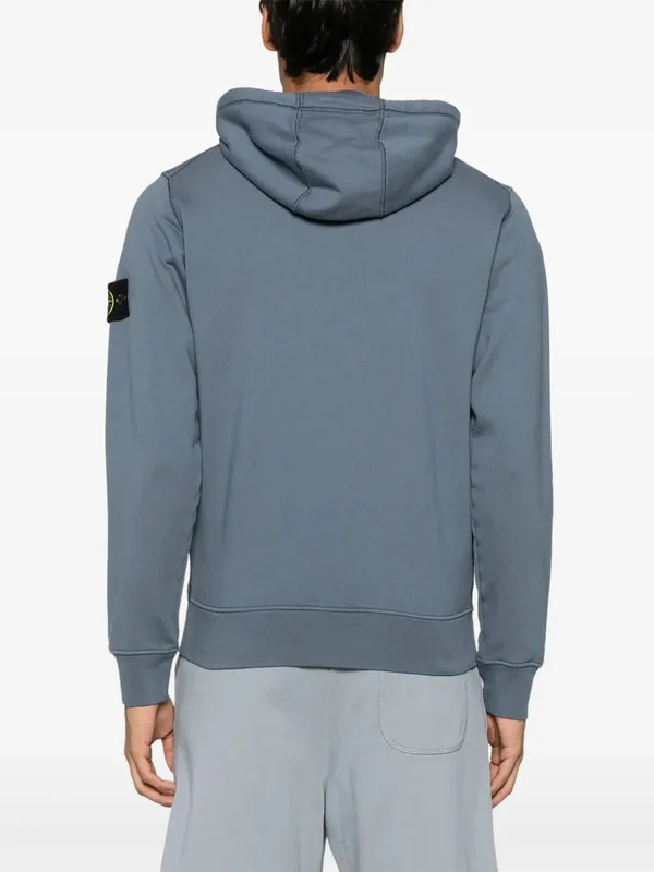 Wappen Patch Cotton Hoodie Zip-Up - Image 4