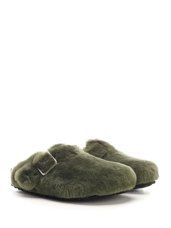 Boston Shearling Slides - Image 2