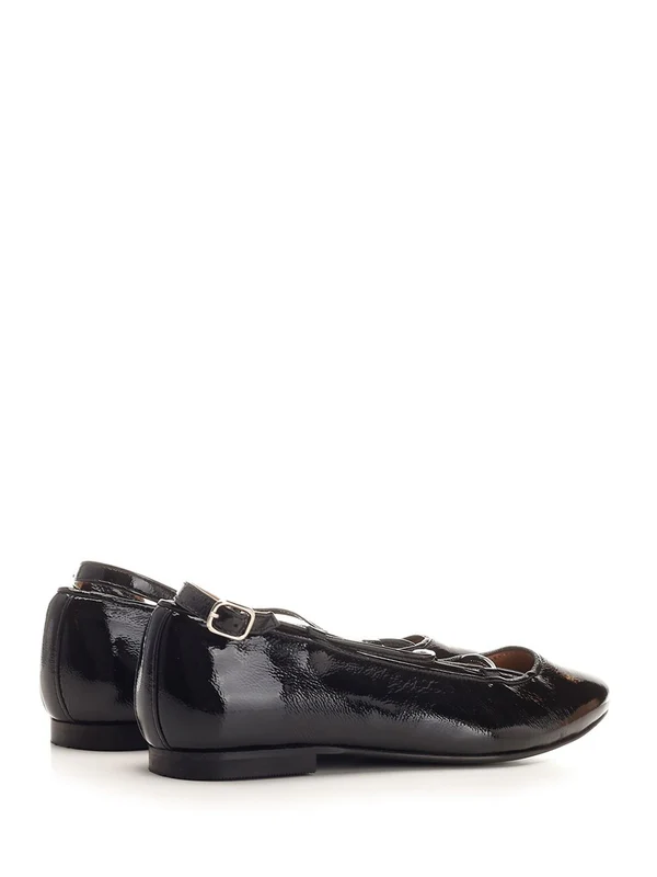 Katie Leather Flat Shoes - Image 3