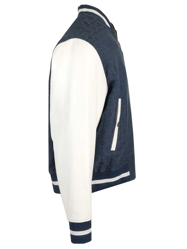 Monogram 72 Denim Varsity Jacket - Image 3