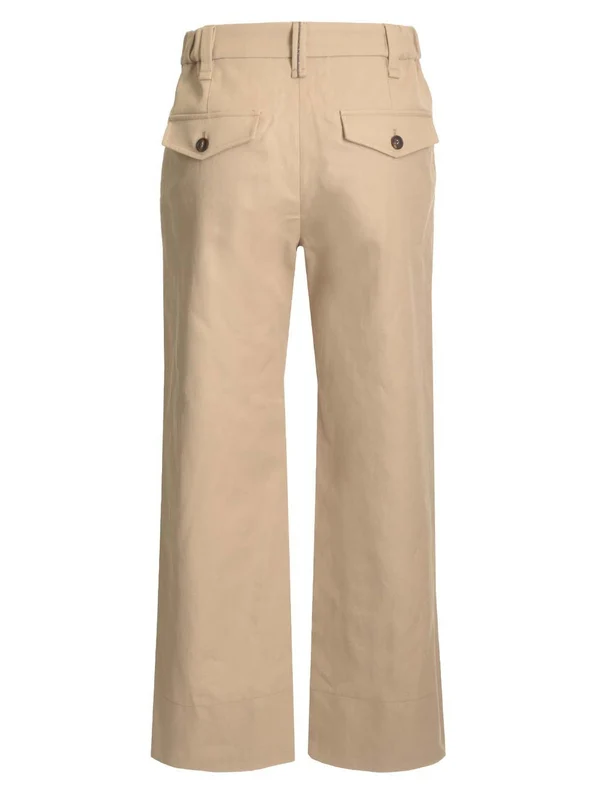Straight Cotton Linen Pants - Image 2