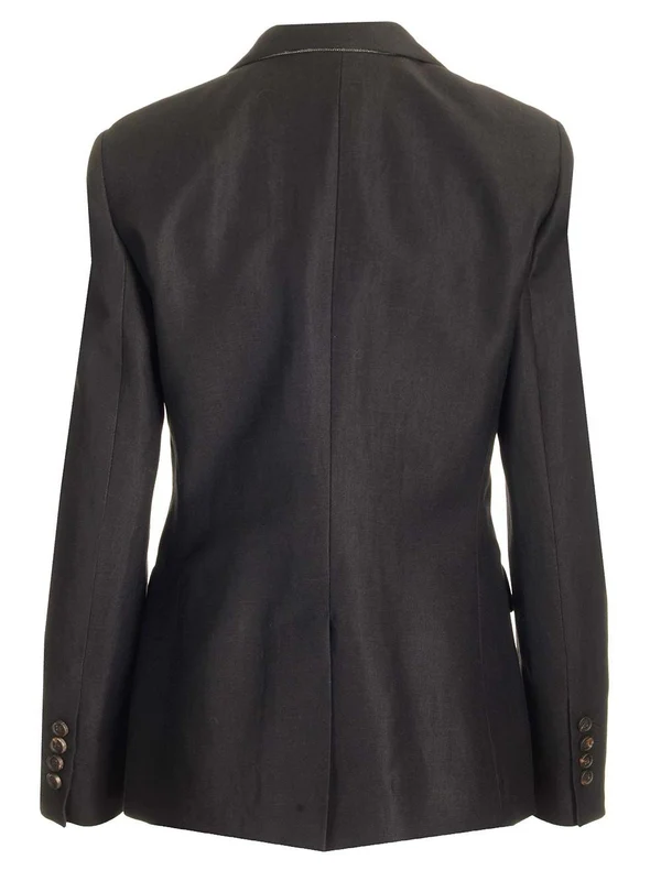 Fluid Viscose Tailored Jacket - Image 2