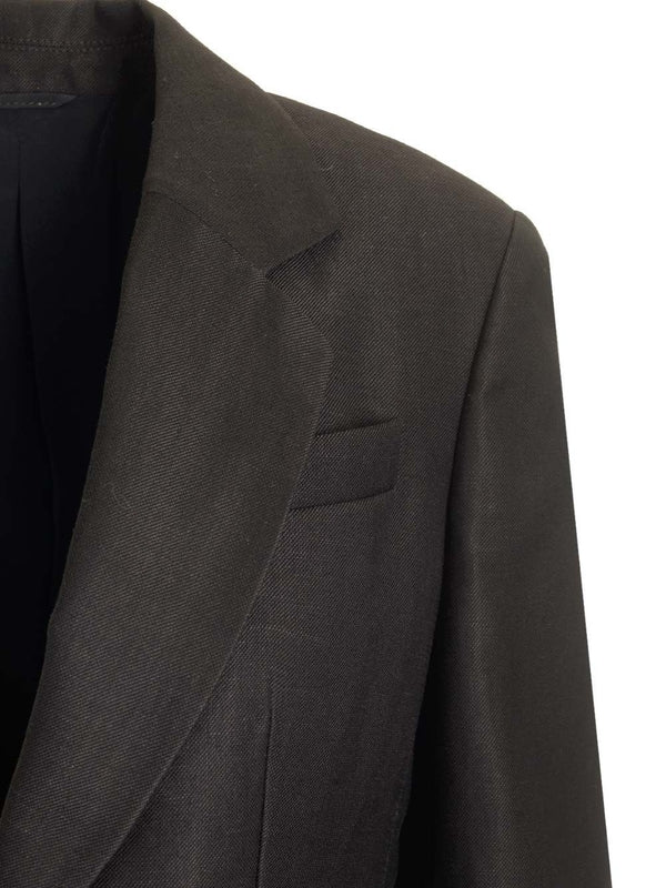 Fluid Viscose Tailored Jacket - Image 4