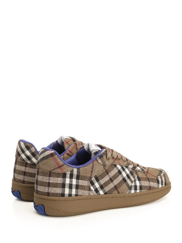 Terrace Check Pattern Sneakers - Image 3
