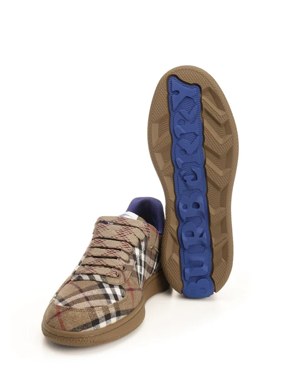 Terrace Check Pattern Sneakers - Image 5
