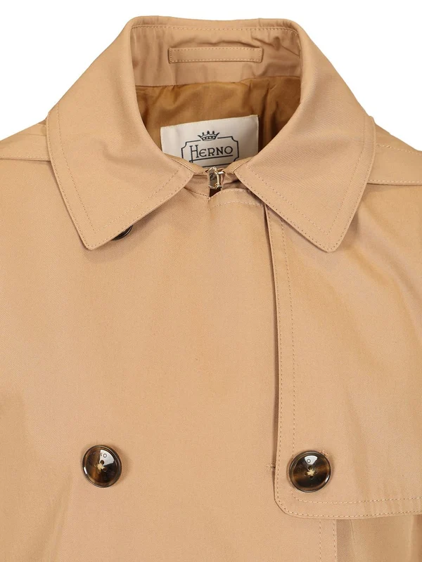 Short Waterproof Trench Coat - Image 4