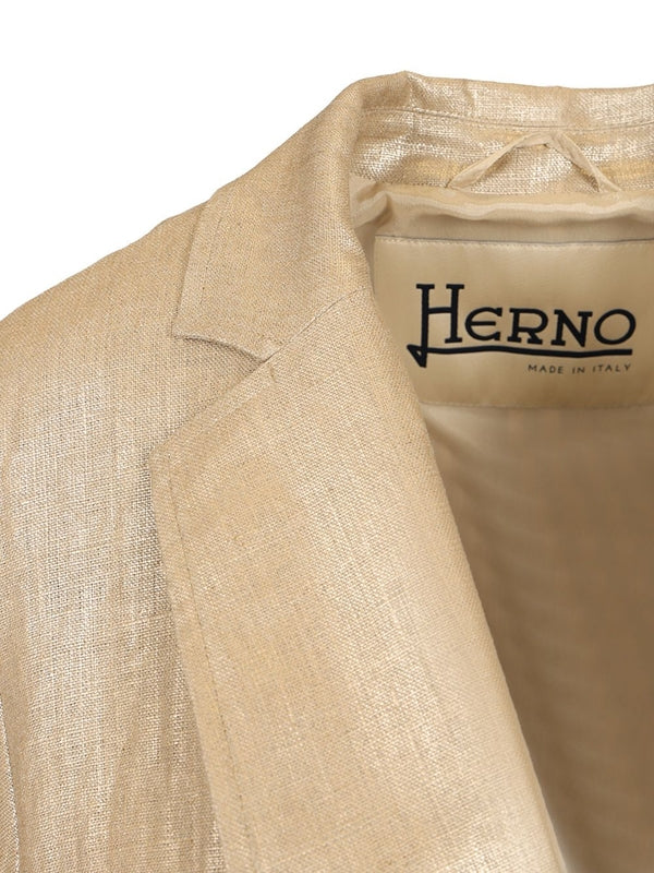 Chic Linen Trench Coat - Image 4