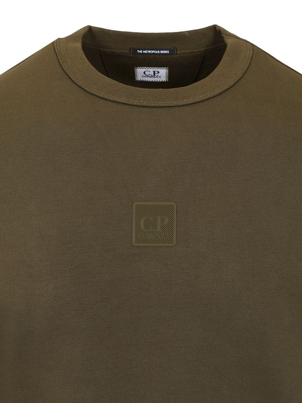Logo Patch Cotton Sweatshirt - Image 3