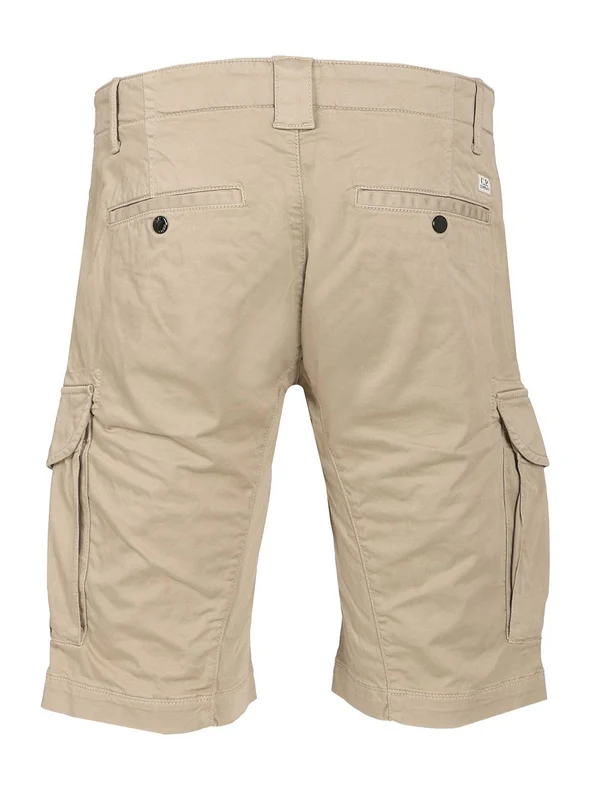 Lens Patch Cotton Cargo Shorts - Image 2
