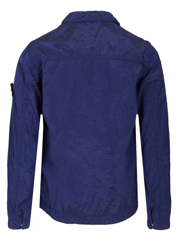 Iridescent Patch Nylon Overshirt - Image 2