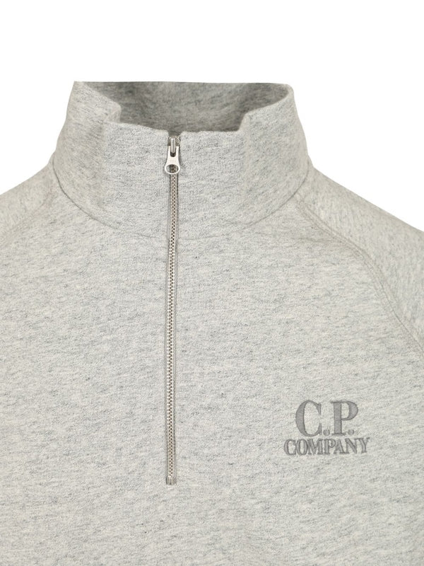 Embroidered Logo Half-zip Sweatshirt - Image 3