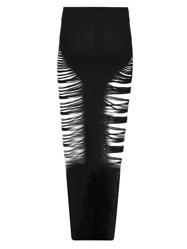 Pillar Knit Long Skirt - Image 2