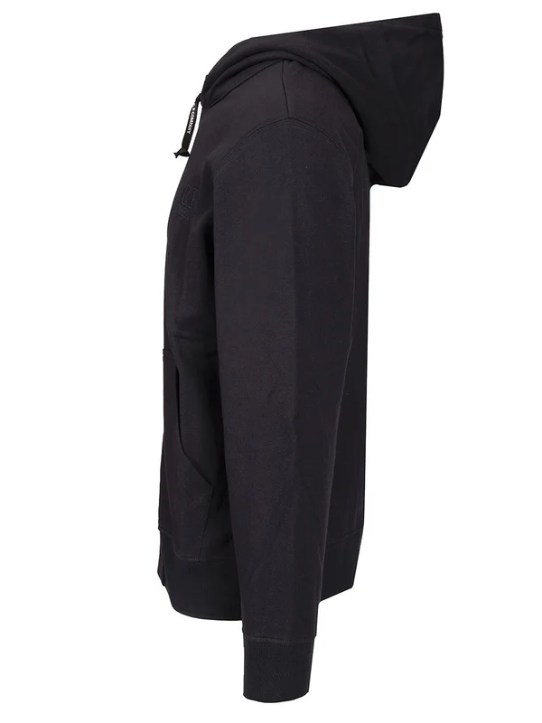Embroidered Logo Zip-up Hoodie - Image 3
