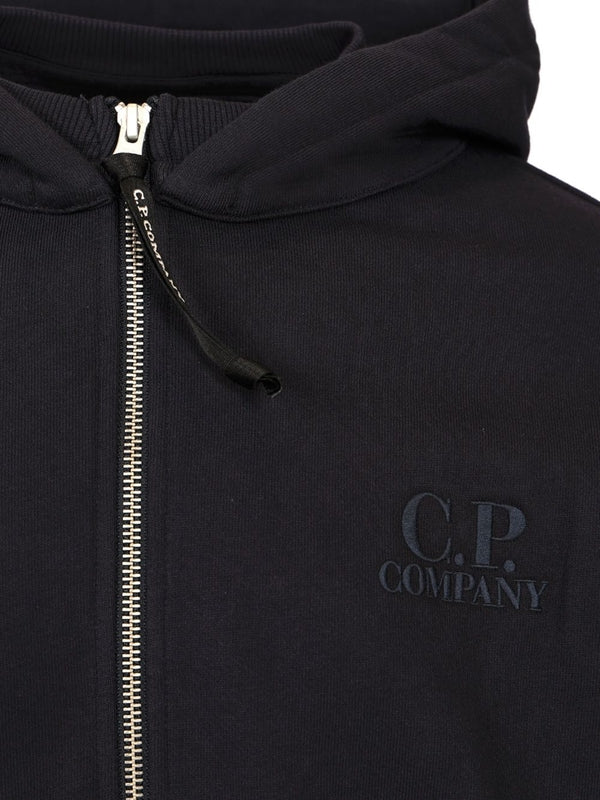 Embroidered Logo Zip-up Hoodie - Image 4