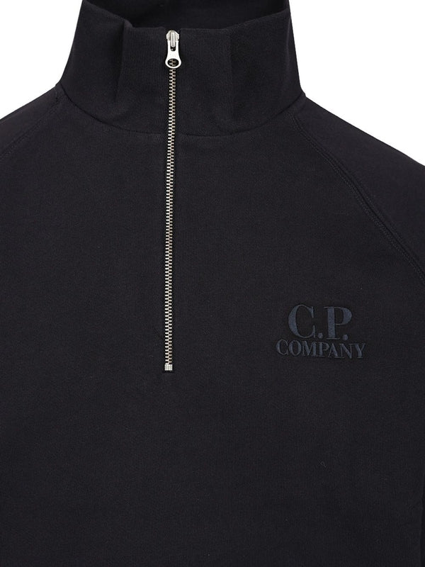 Embroidered Logo Half-zip Sweatshirt - Image 3