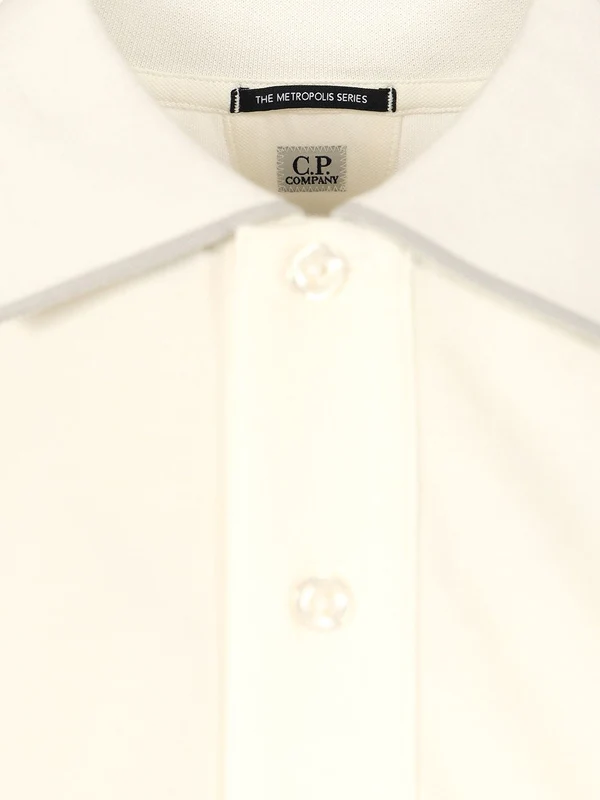 Logo Patch Stretch Polo Shirt - Image 3