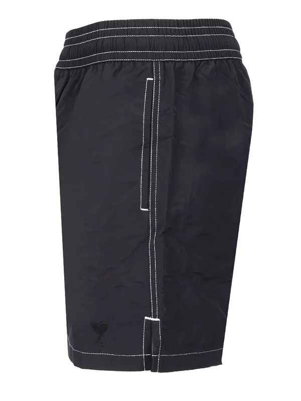 Embroidered Logo Nylon Swim Shorts - Image 3