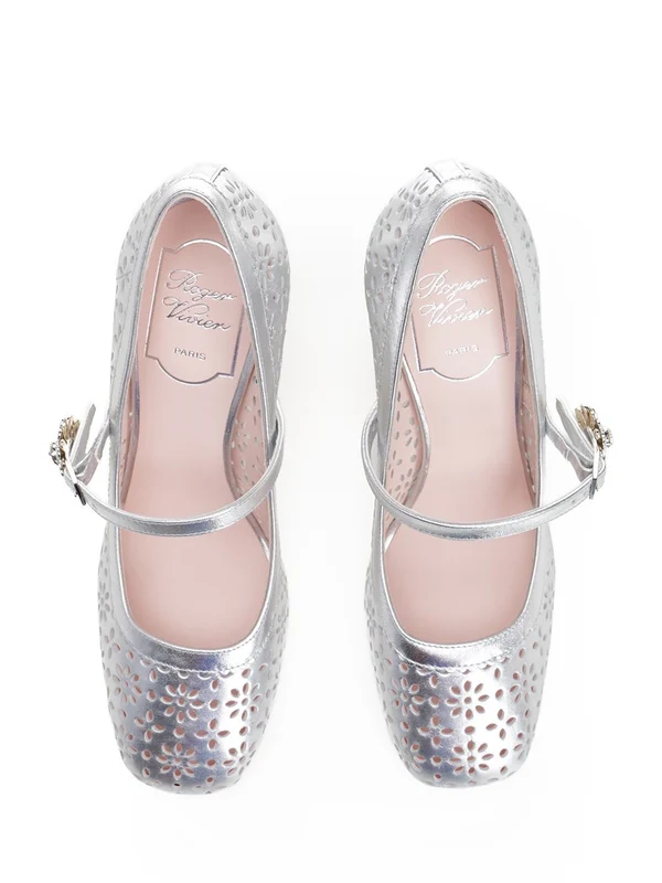 Tres Vivier Leather Pumps - Image 5