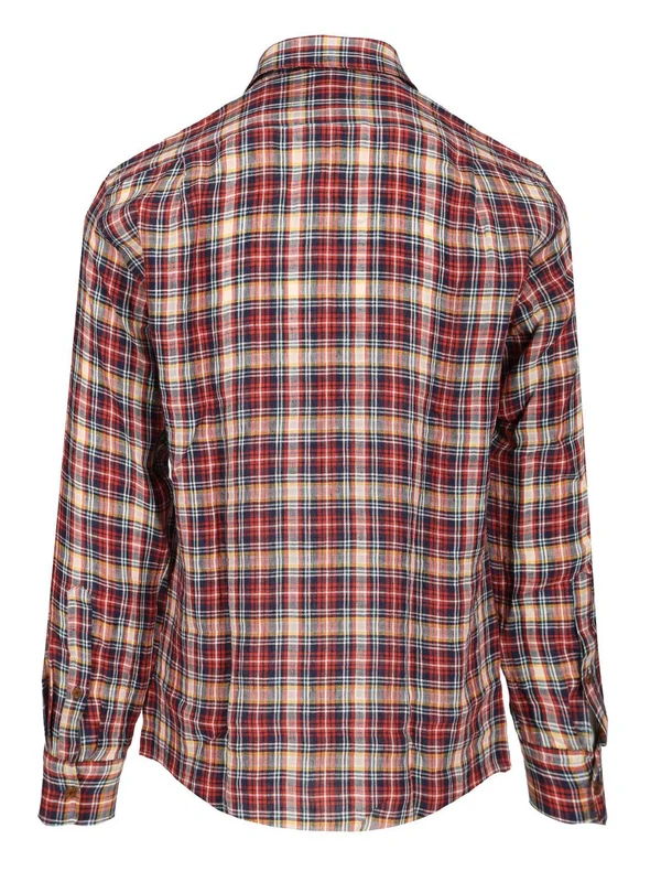 Krall Check Pattern Linen Shirt - Image 2