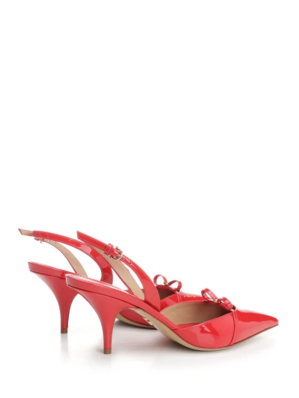 Gylla 70 Patent Leather Slingback Heels - Image 3