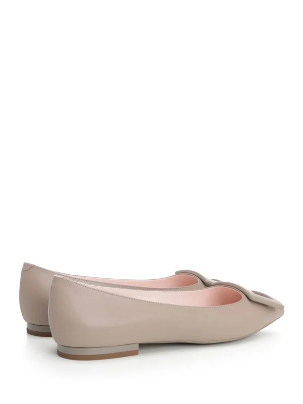 Gommettine Leather Flat Shoes - Image 3