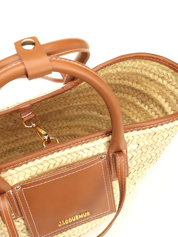 Il Cesto Soli Raffia Tote Bag - Image 4