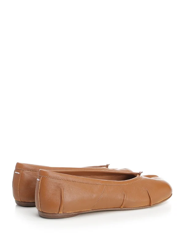 Tabi Leather Flat Shoes - Image 3