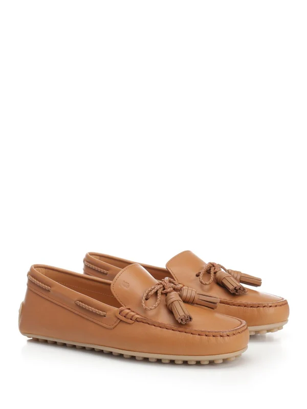 Tassel Detail Leather Loafers - Image 2