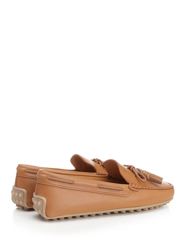 Tassel Detail Leather Loafers - Image 3