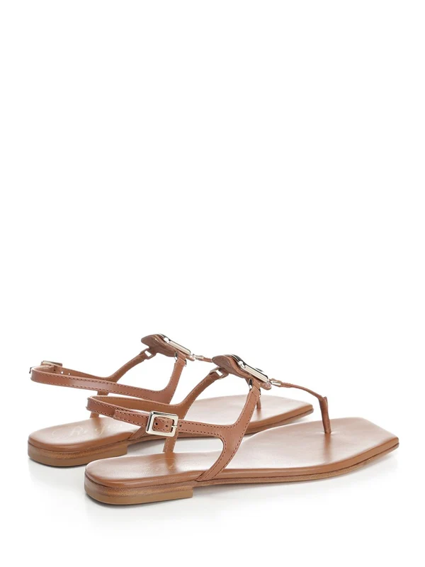 Viv By The Sea Leather Sandals - Image 2
