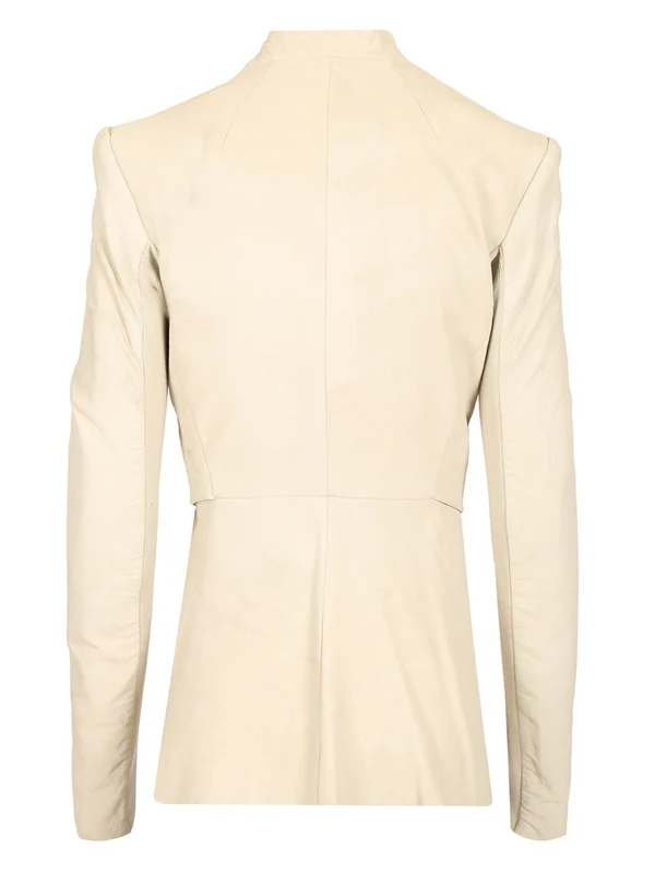 Shawl Collar Suede Jacket - Image 2