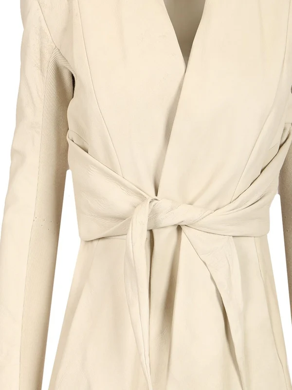 Shawl Collar Suede Jacket - Image 4