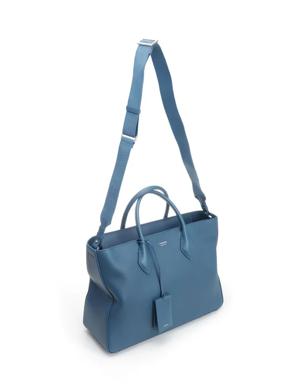 Star Large Leather Tote Bag - Image 2