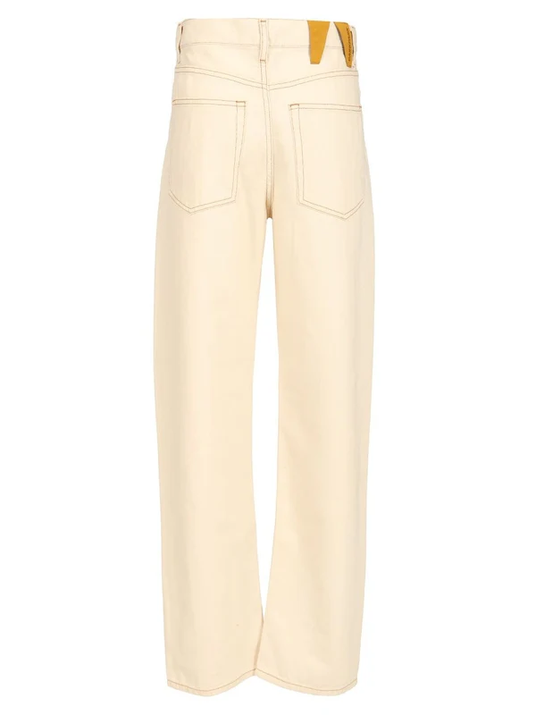 Gale Relaxed Fit Denim Pants - Image 2