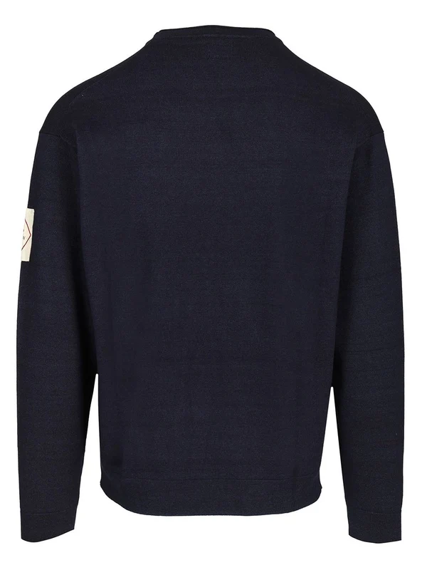 Vanise Logo Patch Crewneck Knit - Image 2