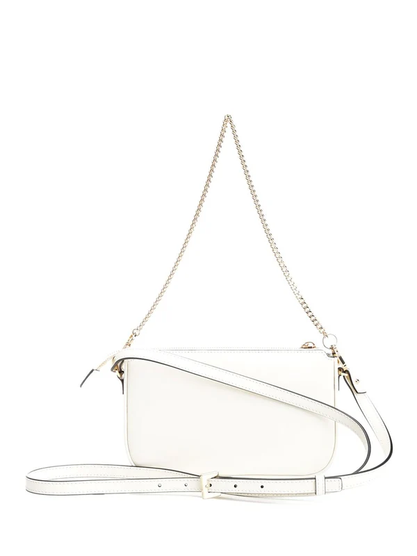V Logo Mini Leather Shoulder Bag - Image 3