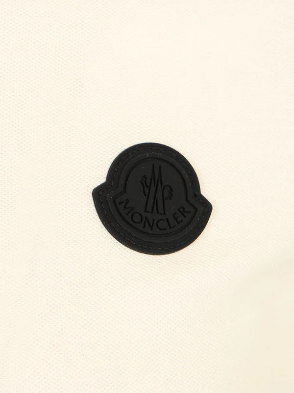 Logo Patch Cotton Polo Shirt - Image 4