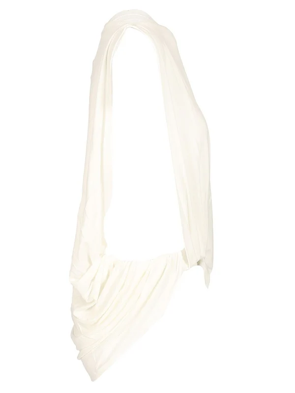 Le Haute Peplo Fluid Jersey Top - Image 2