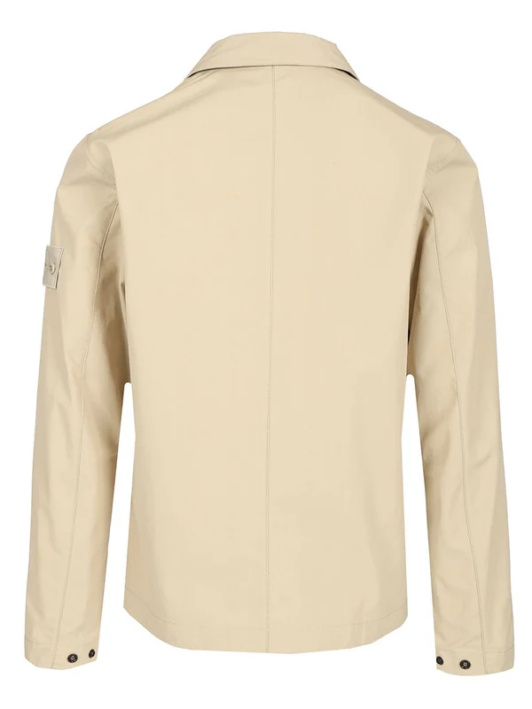 Wappen Patch Cotton Overshirt - Image 2
