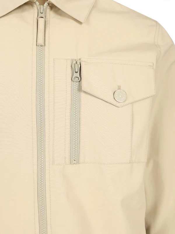 Wappen Patch Cotton Overshirt - Image 3