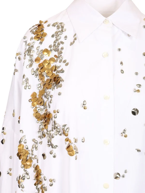 Casia Poplin Cotton Shirt - Image 4